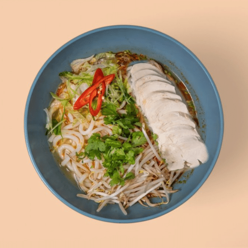Spicy Chicken Udon Noodlesoup