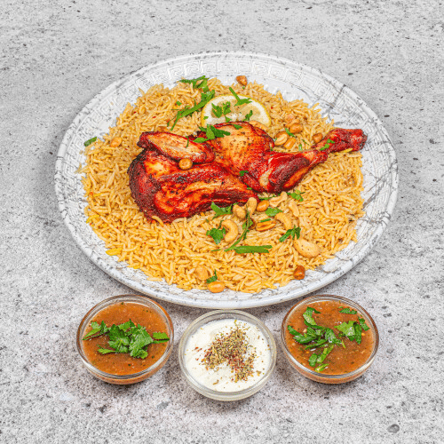Biryani Halbes Hähnchen
