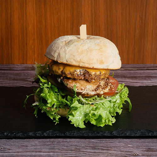 Veggie Cab Burger Menü