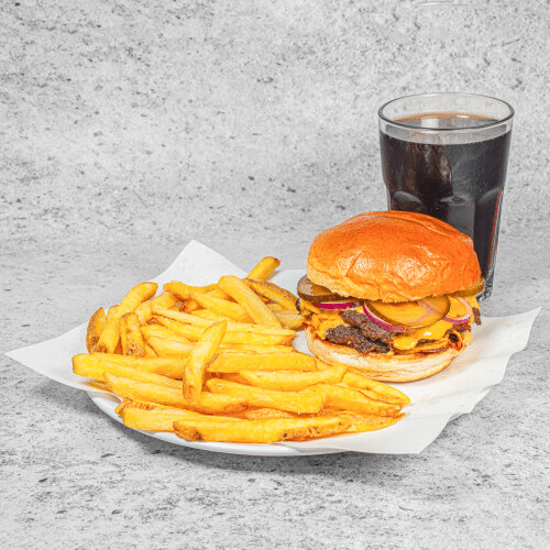 Cheeseburger Menü
