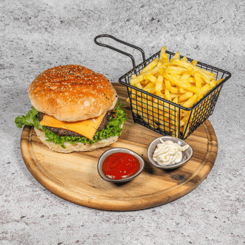 Cheeseburger Menü