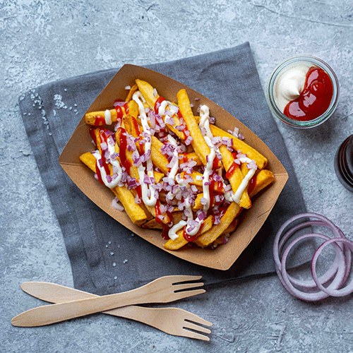 Poutine Spezial (vegan)