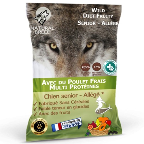 Wild Diet Fruity Senior/Light (Multiprotein) 2 kg