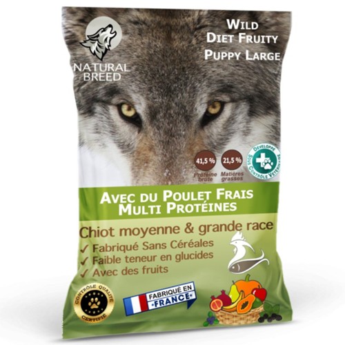 Wild Diet Fruity Puppy Large (mittlere + große Rassen) 2 kg