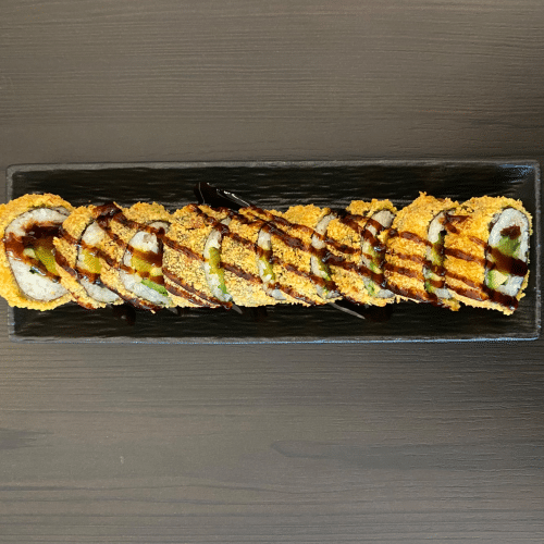 Frittierte Futomaki Veggie (9 Stück)