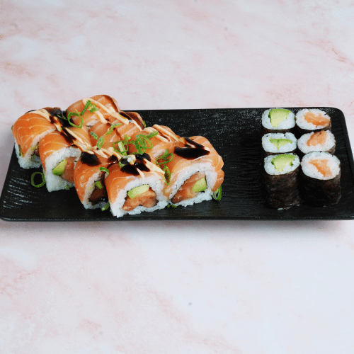 Rainbow Lachs Maki Set