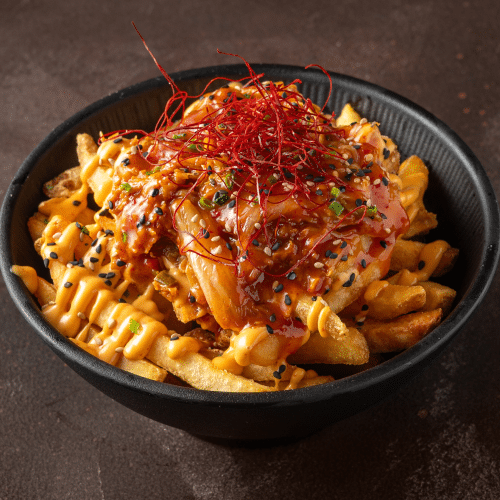 Kimchi Fries (scharf)