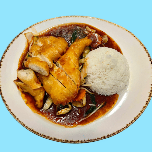 Knuspriges Hühnerfleischfilet