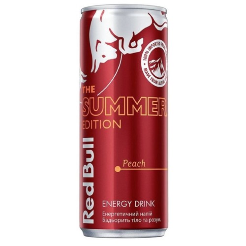 Red Bull Summer Edition: Pfirsisch 0.25l (EINWEG)