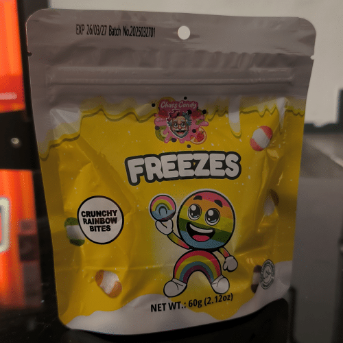 Chaos Candy Crunchy Rainbow Bites 60g