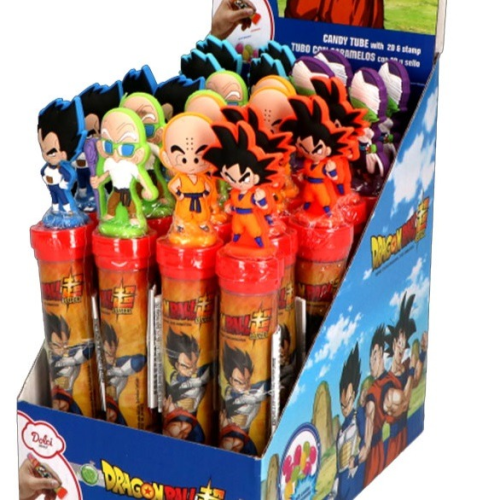 Dolci Dragon Ball Super Figur & Stempel mit Süßigkeiten 8.0g