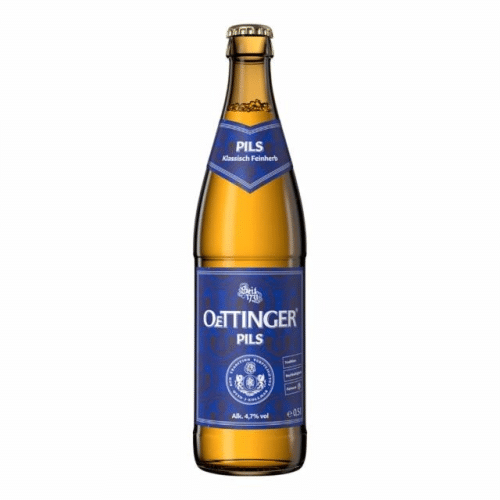 Oettinger Pilsener Bier 0.5l (MEHRWEG)