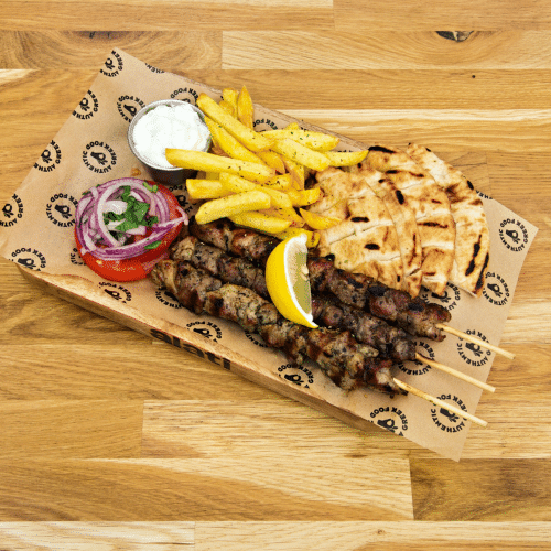 XL Souvlaki - Menü