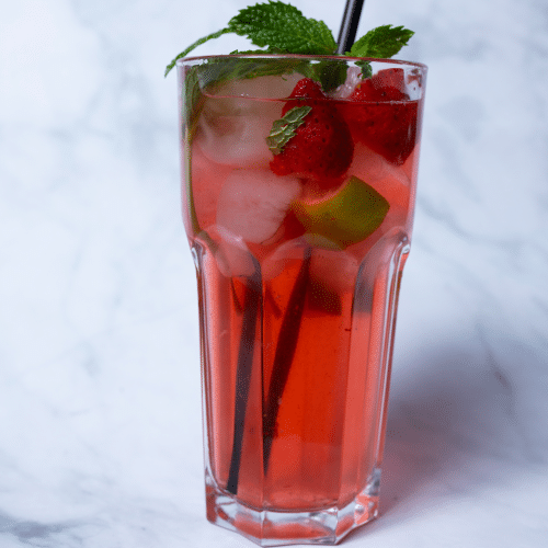 Strawberry Hibiskus Spark 0,5l
