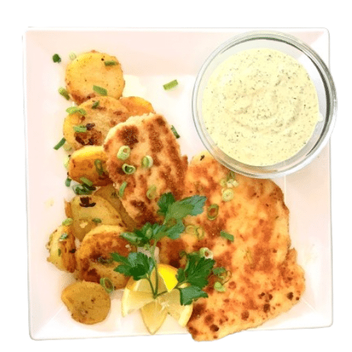 Frankfurter Hähnchen Schnitzel