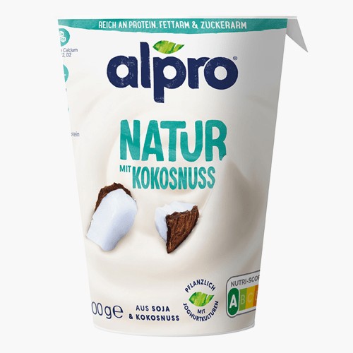 Alpro Soja Joghurtalternative Natur Kokos 400g