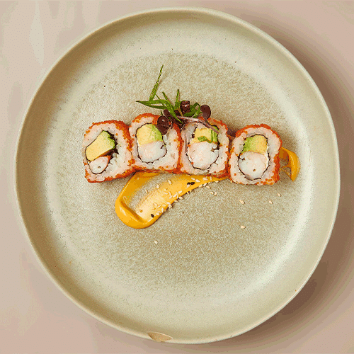 Ebi Tempura Inside Out Roll
