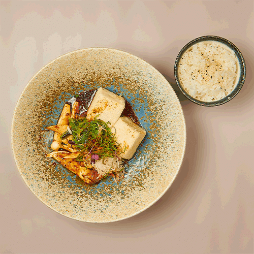 Spicy Tofu und Wakame