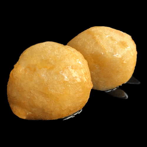 Gebackene Banane mit Honig