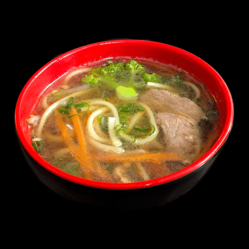 Rindfleisch Nudelsuppe