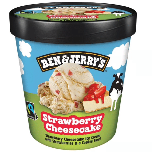 Ben&Jerry's Eis Stawberry Cheesecake (465ml)
