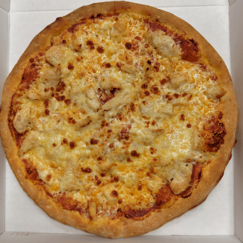 Pizza Hühnerfleisch
