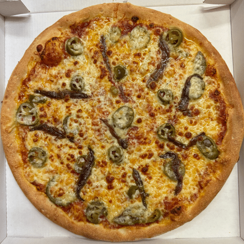 Pizza Sardellen