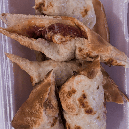 Pizzabrötchen mit Sucuk