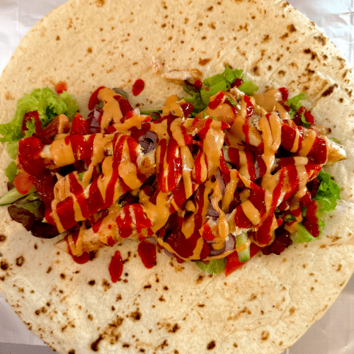 Wrap mit Grill Chicken