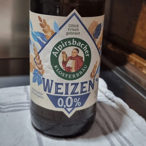 Alpirsbacher Hefeweizen alkoholfrei 0,5l (MEHRWEG)