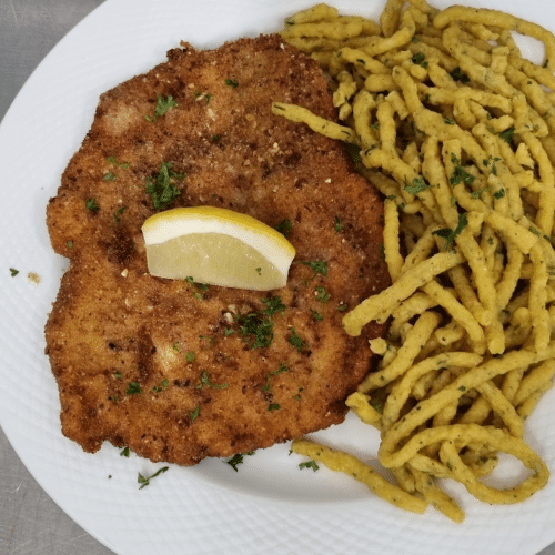 Paniertes Schweineschnitzel