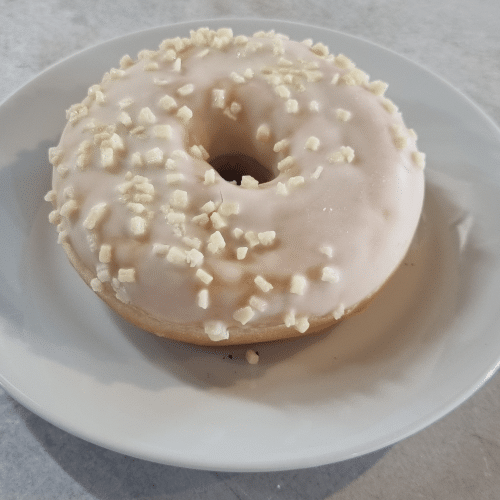 Weißer Donut