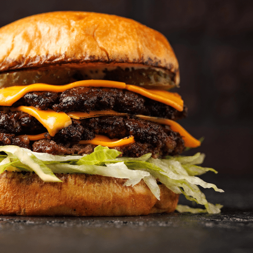 Double- Bacon Smash Burger