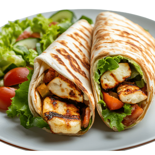 Halloumi Wraps