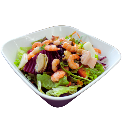 Meeresfrüchte Salat