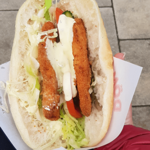 Schnitzel-Sandwich