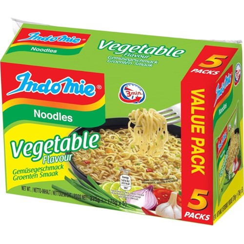 Indomie Gemüse-Nudeln 5 x 75g
