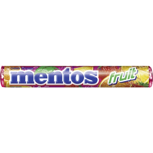 Mentos Frucht Kaubonbon 38g