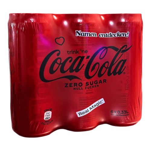 Coca-Cola Zero 0.33l x 6 (EINWEG)