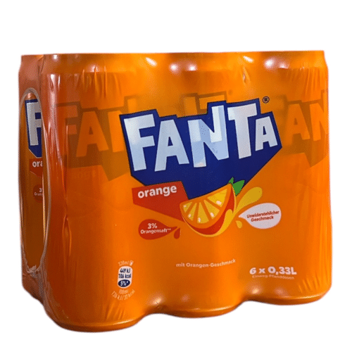 Fanta Orange 0.33l x 6 (EINWEG)
