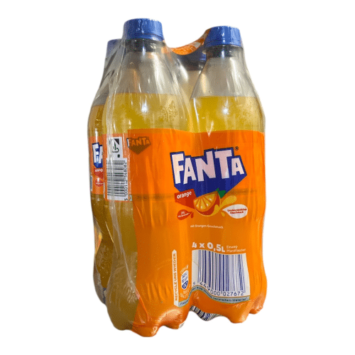 Fanta Orange 0.5l (EINWEG) 4er Pack
