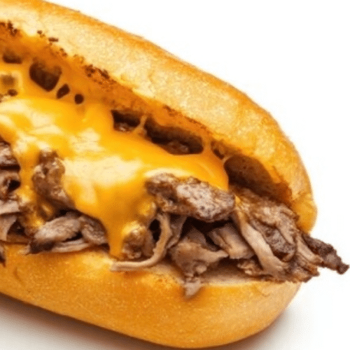 Doppeltes Philly Cheese Steak