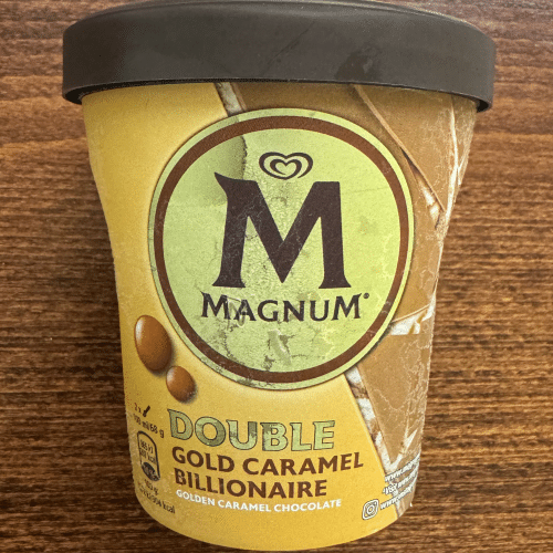 Magnum Double Gold Caramel Billionaire Chocolate 440ml