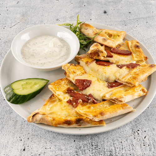 Sucuklu Kasarli Pide