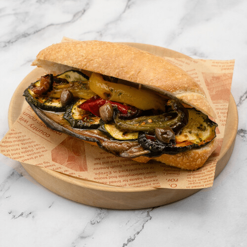 Panino con verdure grigliate (vegan)