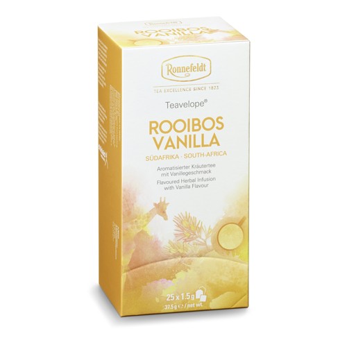 Ronnefeldt Teavelope Rooibos Vanilla 25 Beutel 38g 