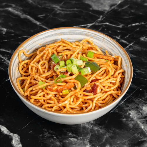 Schezwan Noodles (vegan)