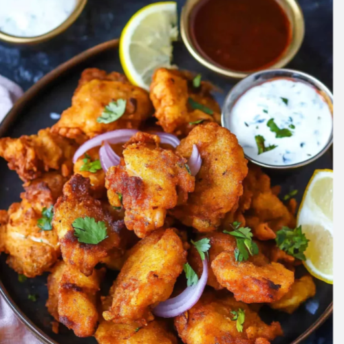 Fisch Pakora (6 Stück)