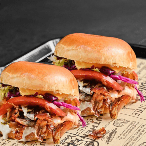 2x Geflügel Döner Burger