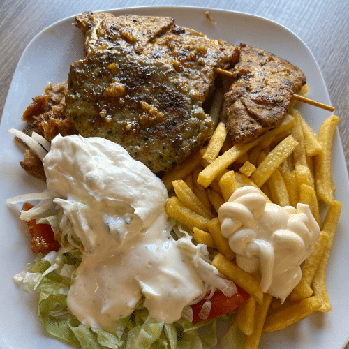 Grill Teller Plato
